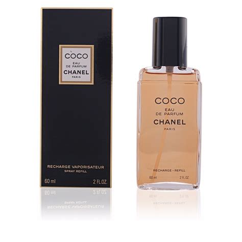 coco chanel eau de parfum recharge|coco chanel perfume price list.